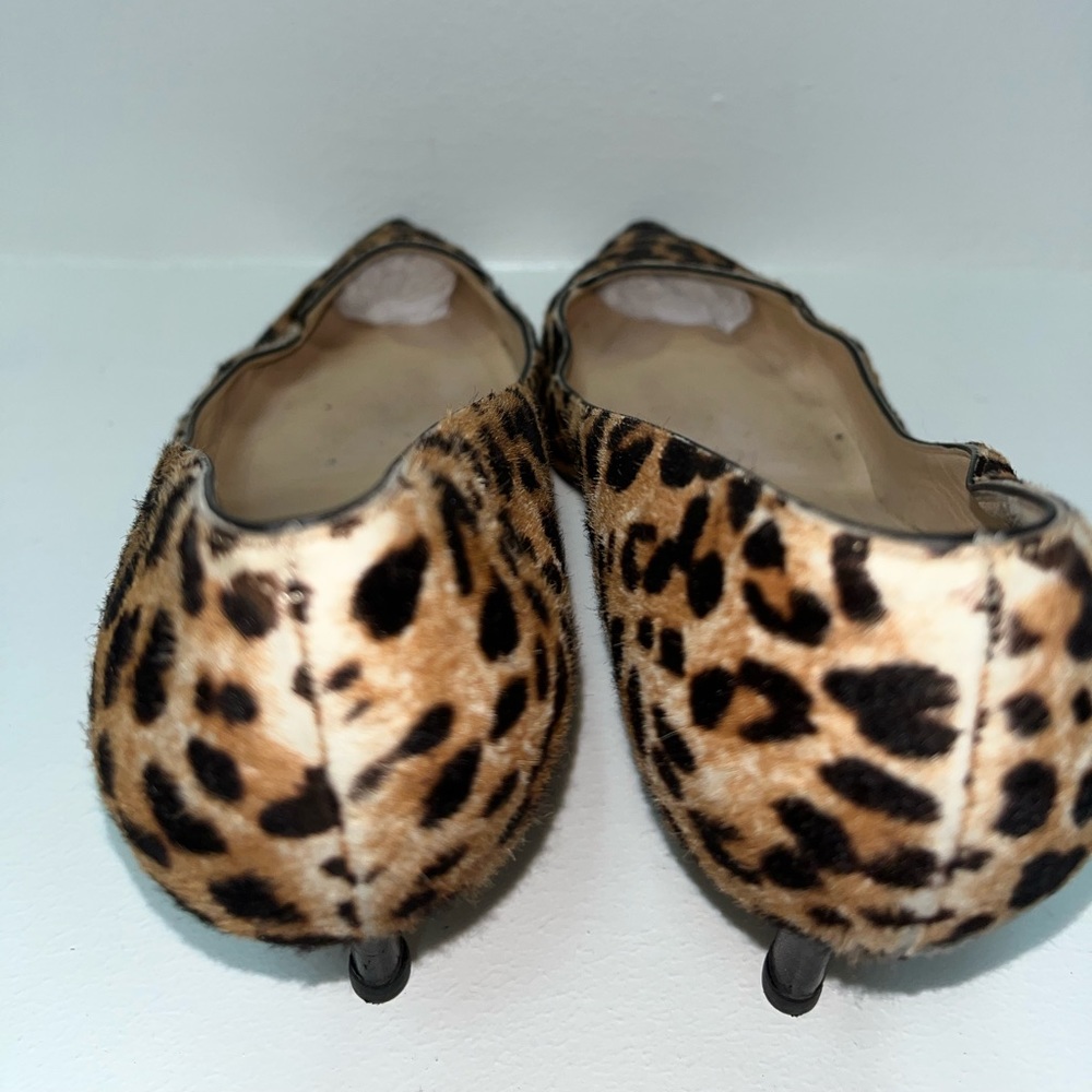 Jimmy Choo Leopard Kitten Heels - Picture 7 of 15